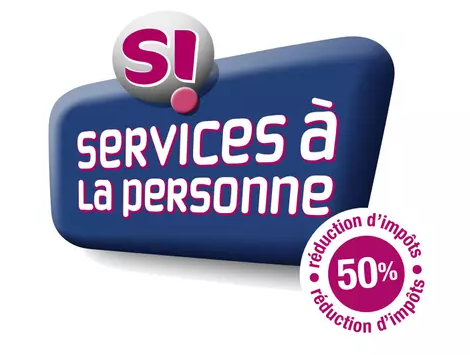 Logo Services à la personne, réduction d’impôts